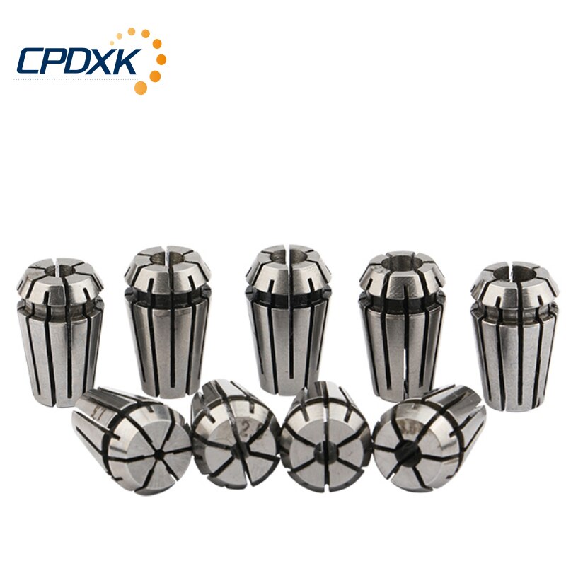 ER11 ER16 ER Precision Spring Collet Kit for CNC Milling Lathe Tools & Engraving Machine Motor Axis