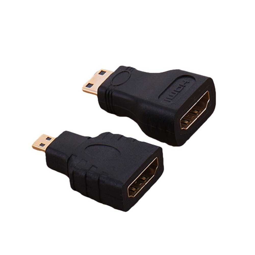 HDMI für Mikro HDMI + HDMI zu Mini Vergoldet Konverter HD Stecker Verlängerung Adapter für Video TV für Xbox 360 HDTV 1080P