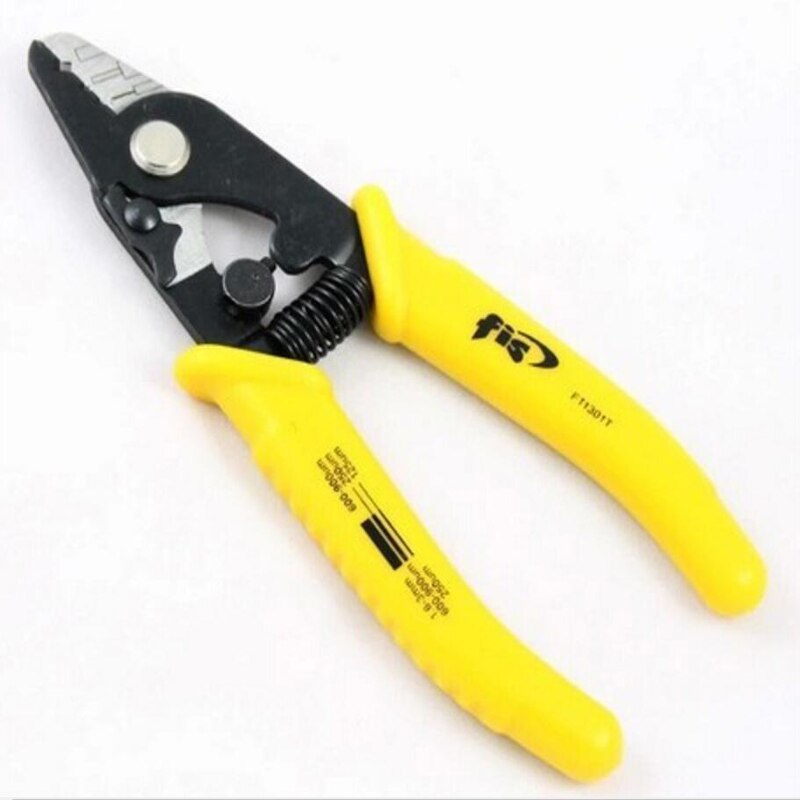 FIS Faser abisolieren zangen F11301T FIS Tri-Loch Fiber Optic Stripper Miller Draht stripper
