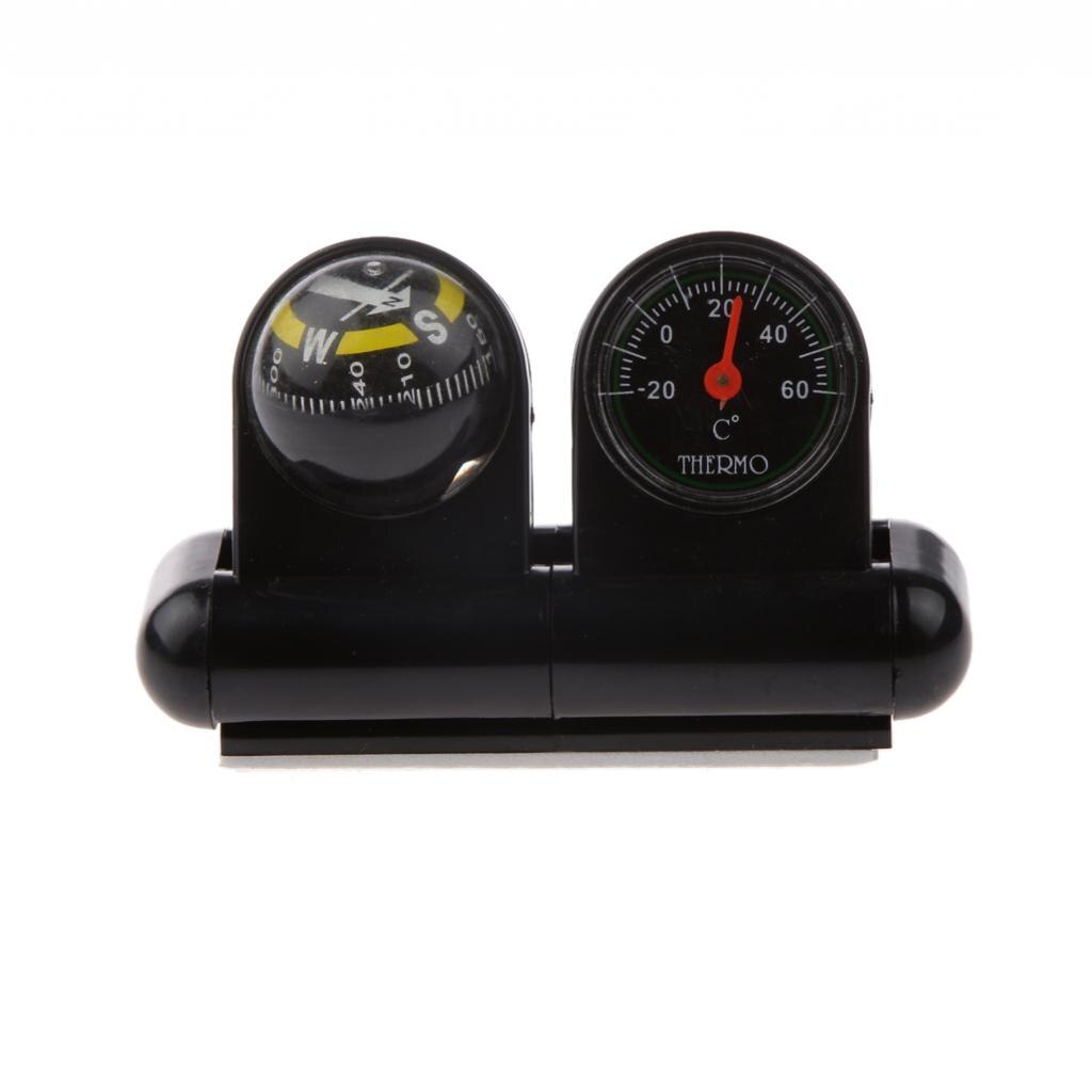 Car Compass Spherical Compass for Boating Hiking Travel, 8.9 X 3 X 5.4 Cm