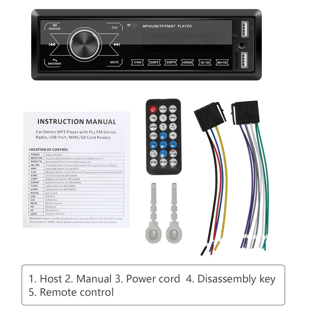 7-Inch HD Car GPS Navigation FM Bluetooth Capacitive Screen Portable GPS Car Navigation System With Data Cable Bracket: Default Title