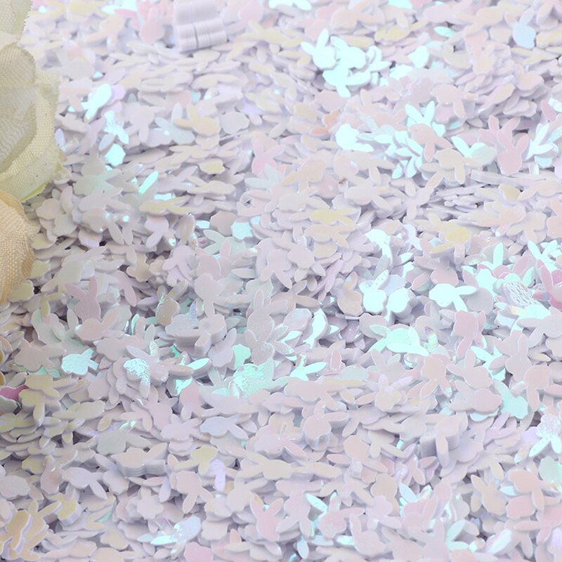 20G Konijn Hoofd Pailetten Losse Pailletten Voor Ambachten 6Mm Glitter Confetti Nagels Art Decoratie Sequin Diy Naaien Accessoires: 4
