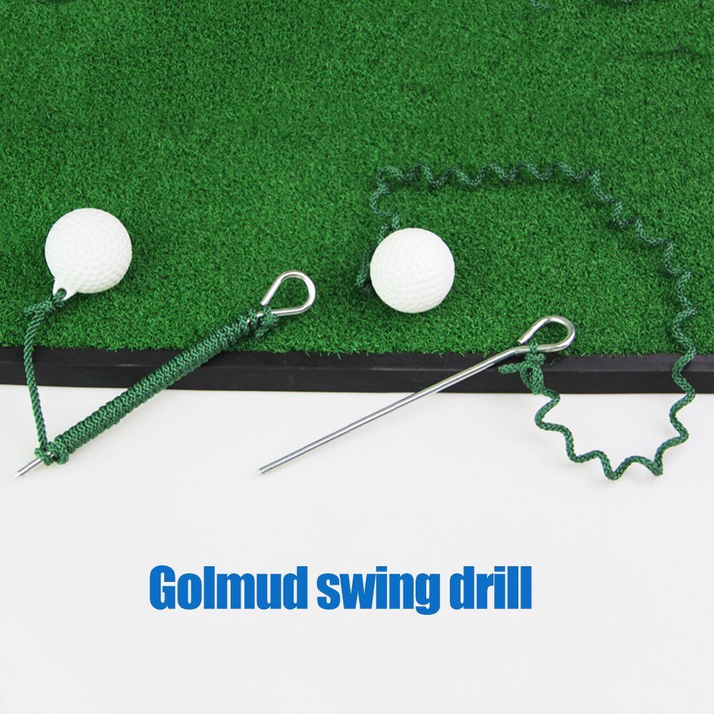Golf Fly Rope Driving Ball Fly Swing Training Cord Ball Alignment Aid Hit Outdoors Golf Club Practice Accessories