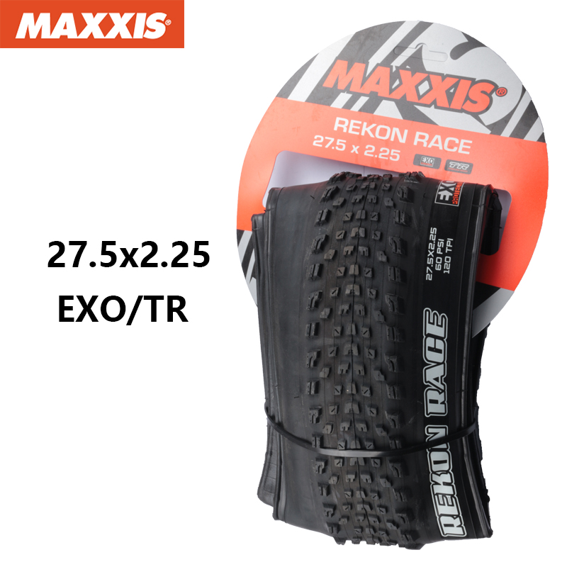 MAXXIS REKON RACE(M355RU)27.5x2.0/2.25/2.35 29x2.25/2.35/2.4WT/2.4 pneu pliant de vélo Anti-crevaison Fetus XC pour vtt: Gris foncé