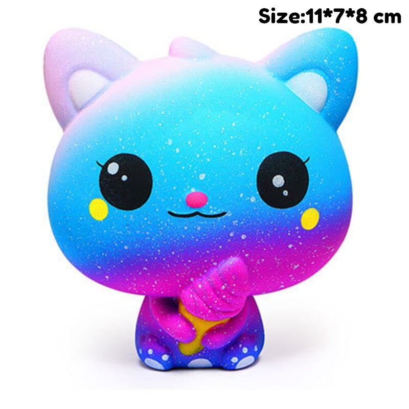 Jumbo Squishy Speelgoed Langzaam Stijgende Antistress Speelgoed Kat Stress Relief Speelgoed Funny Kids Speelgoed Voor Kinderen Kids: DW-BQLM-FC-5