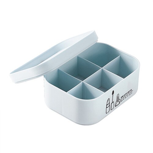 Cosmetic Storage Box Plastic with Lid Finishing Box Thickening Large Superimposed Compartment Mask Box Skin Care Products