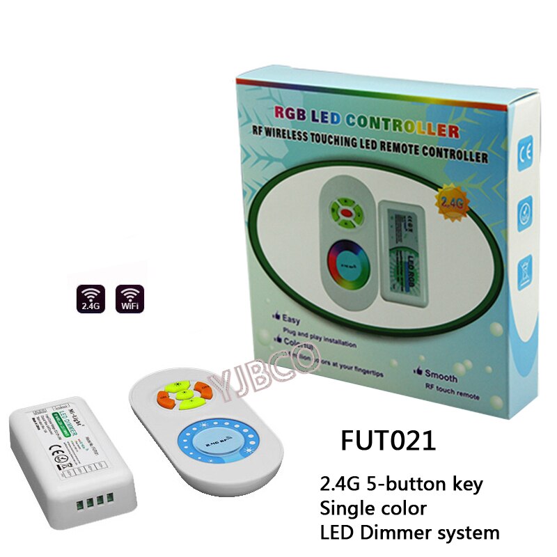 Miboxer 2.4g led strip dimmer touch dual hvid/rgb/rgbw led strip controller fut 020/ fut 021/ fut 022/ fut 025/ fut 027/ fut 028