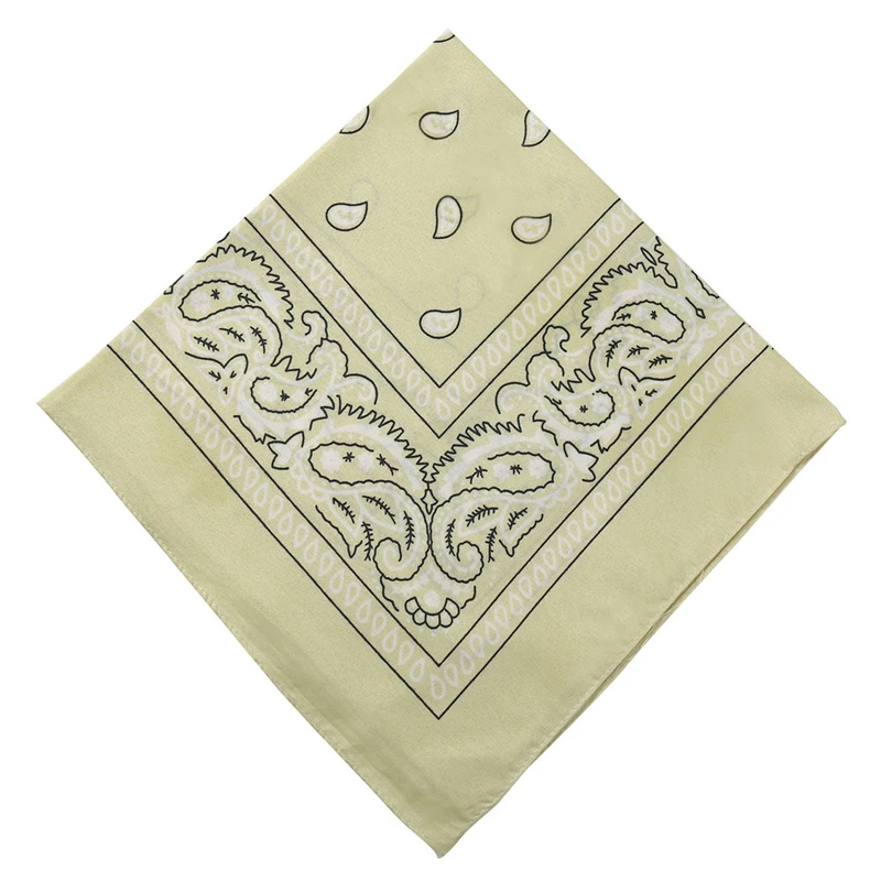 mujer Bandana bufanda niñas niños Punk pañuelos cuadrados sombreros bohemio pañuelo para la cabeza diademas accesorios para el cabello: Champán