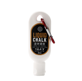 Pro-grade flytande krita kladdfritt handgrepp för gym tyngdlyftning bergsklättring gymnastik bergsklättring: Grå