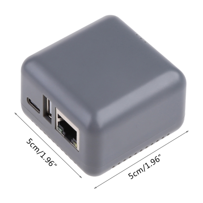 1pc np330 nettverks-usb 2.0 utskriftsservere usb 2.0 mini-skriverservere 100 mbps  rj45 lan-tilkobling for android-telefoner datamaskin