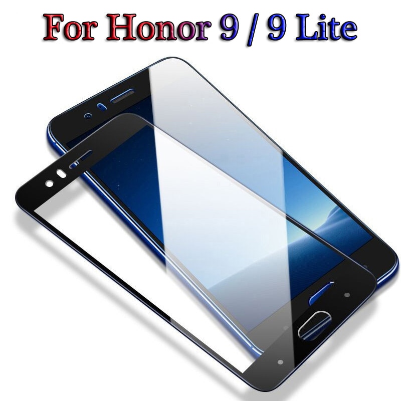 Full Honor 9 lite Protective Glass for Honor 9 lite 9lite 3D Tempered Glass 9H Screen Protector On Honor 9 light Safety Glass