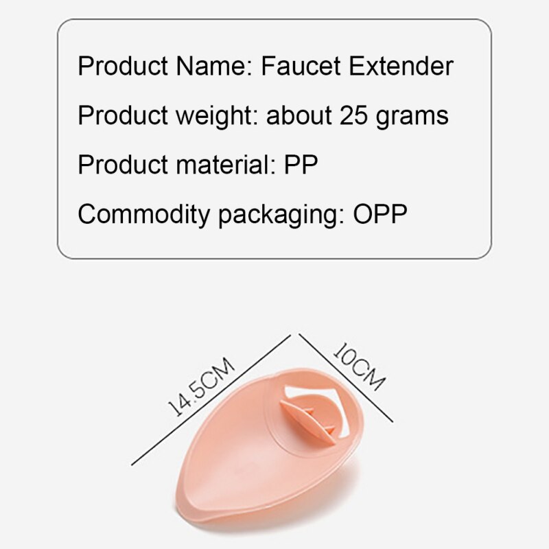 Solid Color Bathroom Children Kids Hand Wash Tap Extender Sink Handle Extension Toddler Kitchen faucet attachment