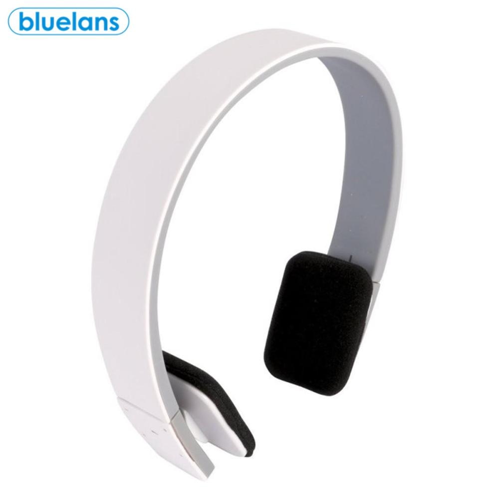 BLUELANS Bluetooth Headset - Lightweight, Retractable, Adjustable Wireless Headphones with Mic for Phone