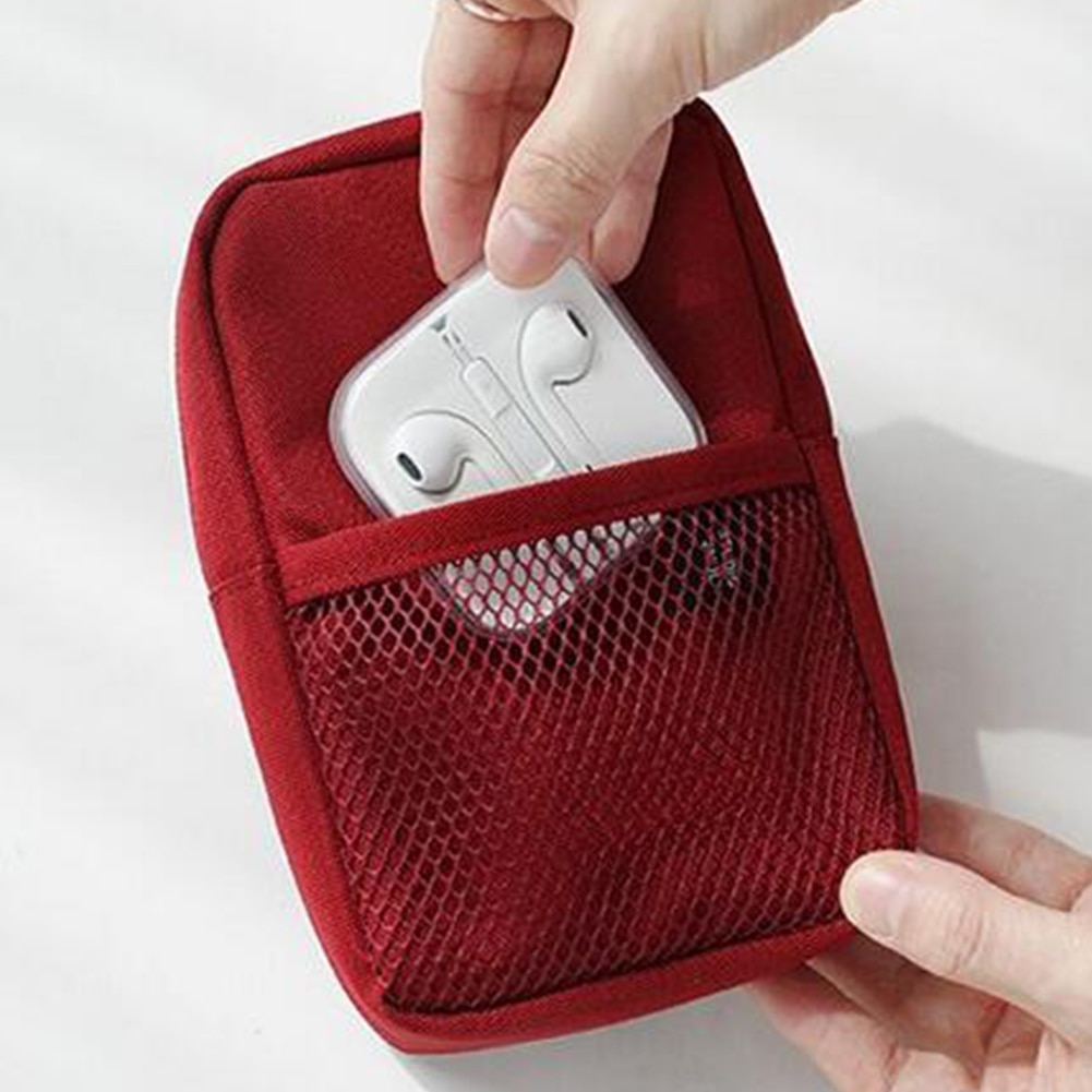 Bolsa Digital para cables de datos, caja portátil multifunción para viaje, accesorios, suministros, organizadores de embalaje