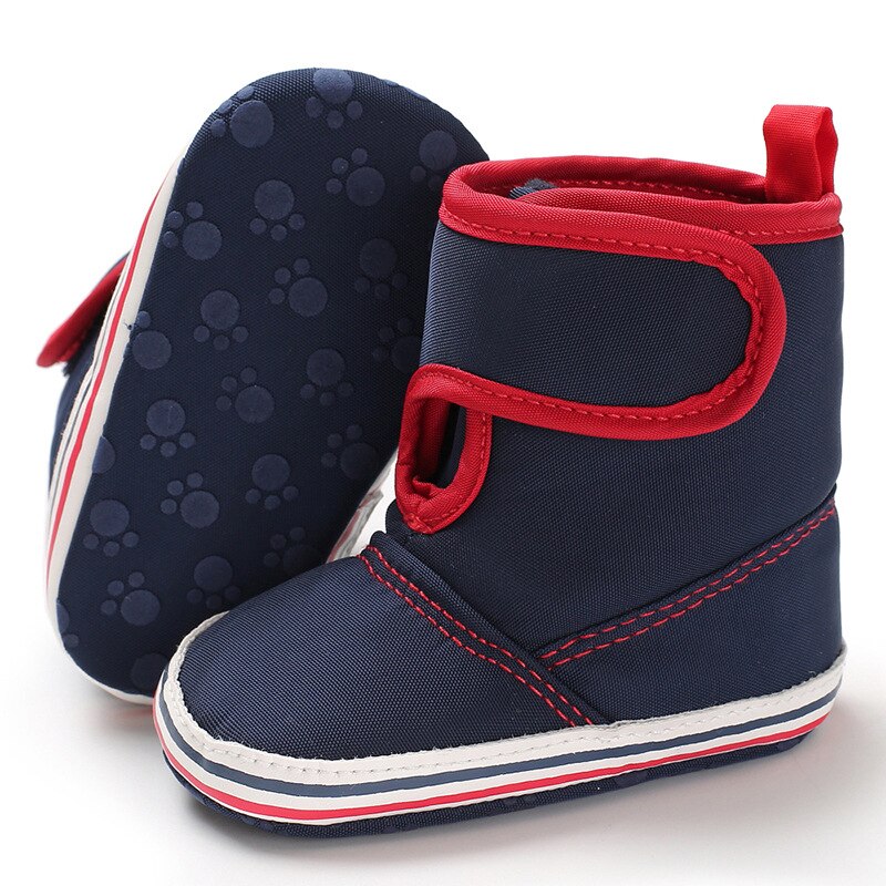 Soft Snow Boots Solid Soft Crib Shoes Toddler Warm Baby Boots Winter Newborn Baby Boy Snekers