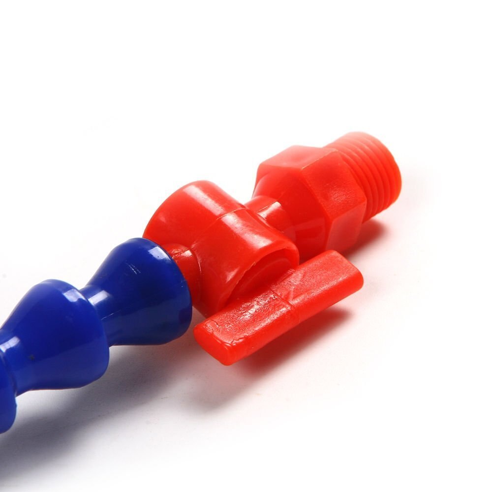Buse ronde réglable, 10 pièces, 1/4 30cm, Flexible, tuyau d'huile et de liquide de refroidissement, interrupteur pour outils professionnels, industrie