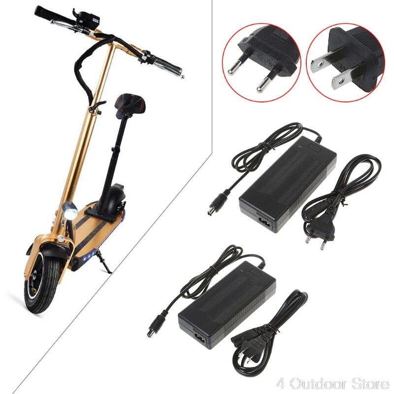 til xiaomi  m365 elektrisk scooter rullebrett lader adapter ladeenhet 42v 2a oss/eu støpsel lader  s15 20