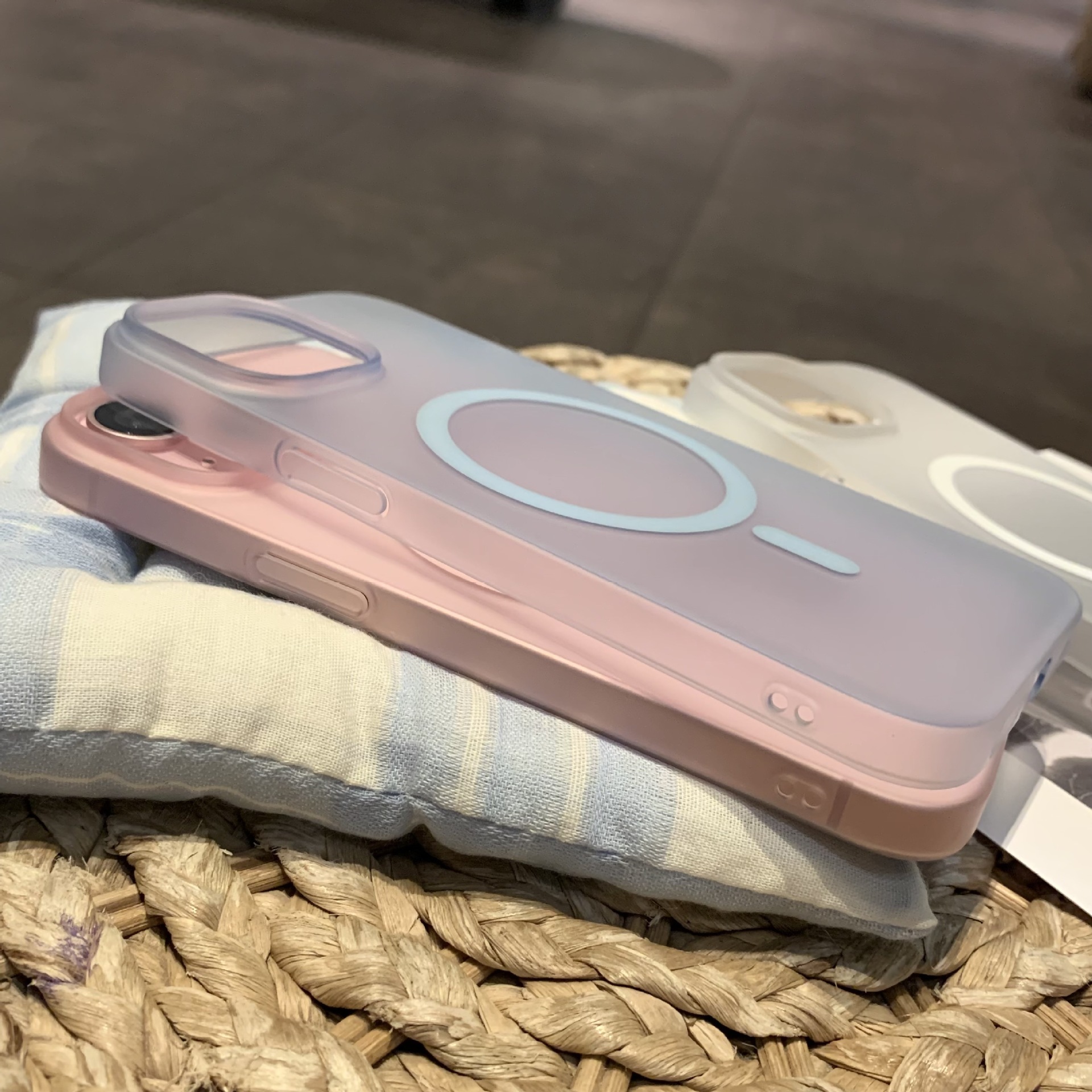 Ultra Dunne Matte Hard Plastic Telefoon Case Voor iPhone 15 14 Plus 13 12 11 Pro Max Voor Magsafe Draadloze Lading magnetische Clear Cover