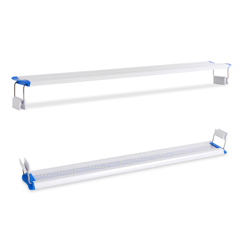 Super Slim LEDs Aquarium Lighting Aquatic Plant Light 18-70CM Extensible Waterproof Clip on Lamp For Fish Tank 220-240V