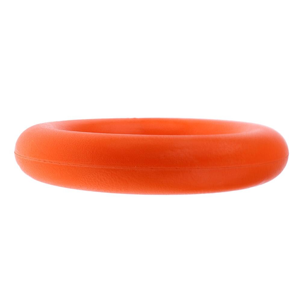 1 Pcs Non Slip Durable Rubber Water Buoyant Floating Throwing Ring Boat Emergency Float Buoy for Swmming Safety Life Saving Rope