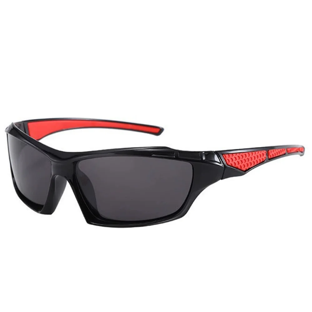 Sports Sunglasses Men Women Fishing Hiking Running Cycling Mountaineering Sport Sun Glasses Windproof UV400 Eyewear: WHITE