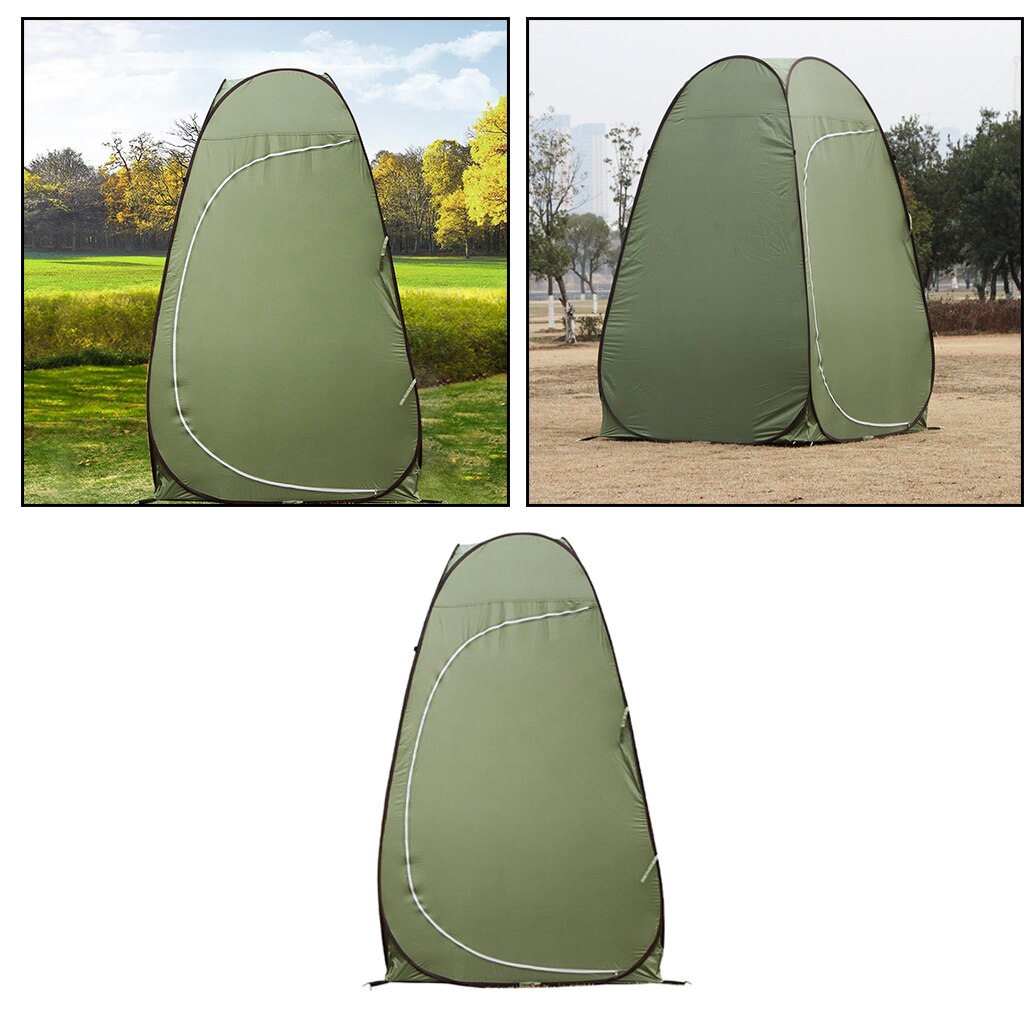 Portable Lightweight -up Privacy Tent Shower Tent Toilet Waterproof