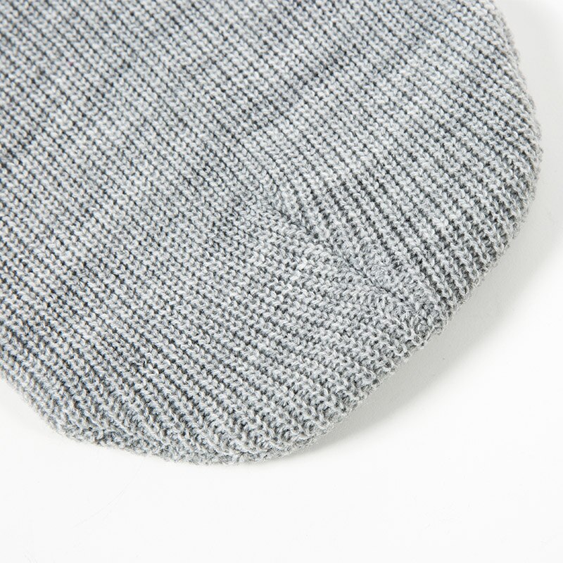 Iwinter strikning vinter hat mænd kvinder ensfarvet skullies beanies mandlige ægte hovedbeklædning udendørs sport hætter bomuld hatte