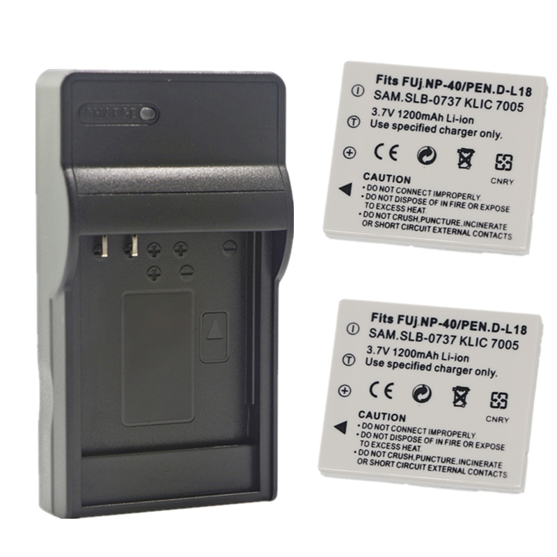 D-Li8 D-Li85 Battery or Charger for Pentax Optio A10 A20 A30 A36 A40 E65 L20 S S4 S4i S5i S5n S5z S6 S7 SV SVi T10 T20 W10 W20: RED