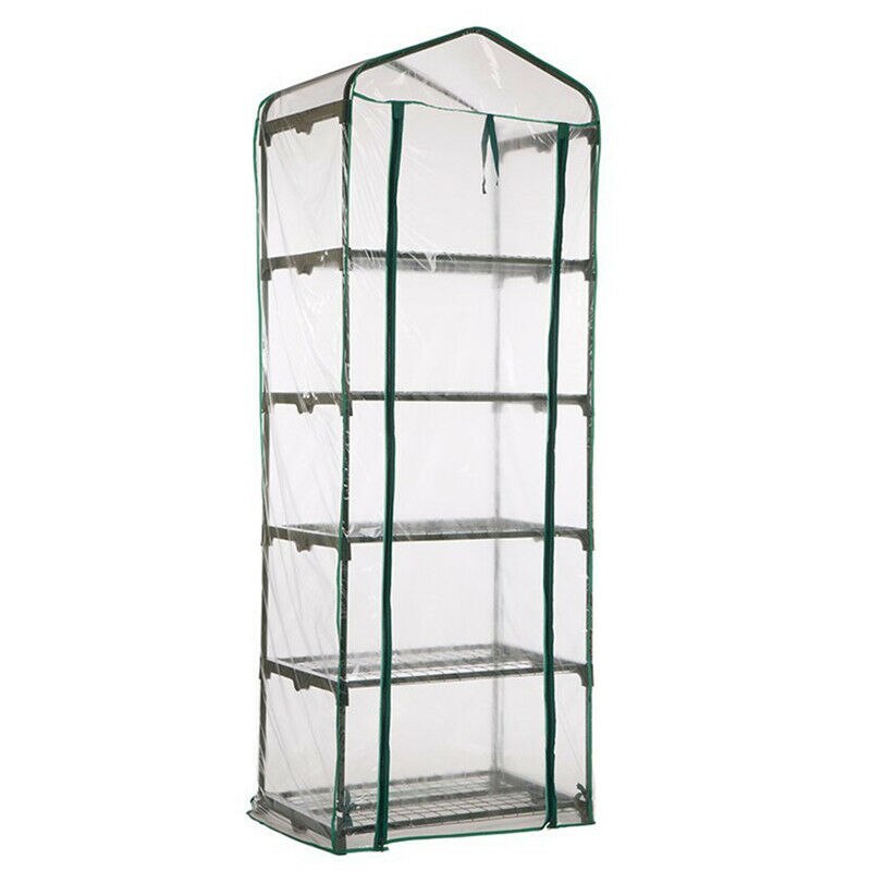 Bolsas para cultivo de plantas, Mini invernadero para jardín, plántulas para casa verde, cubierta de plástico PVC transparente para jardín, invernadero, cultivo de casa