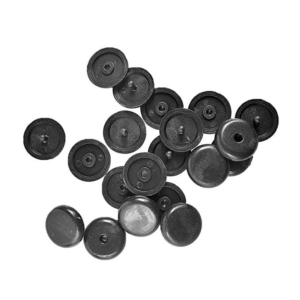 Para cinturón de seguridad de coche botón de parada tope de seguridad espaciado límite hebilla Clip retenedor extraíble sin soldadura plástico negro