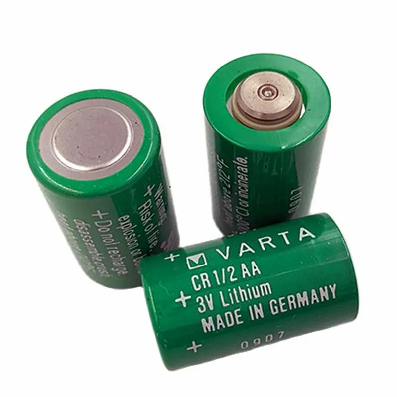 Cr1/2aa 3v plc batteria al litio 1/2aa 950 mah 2 pezzi/lotto: Default Title