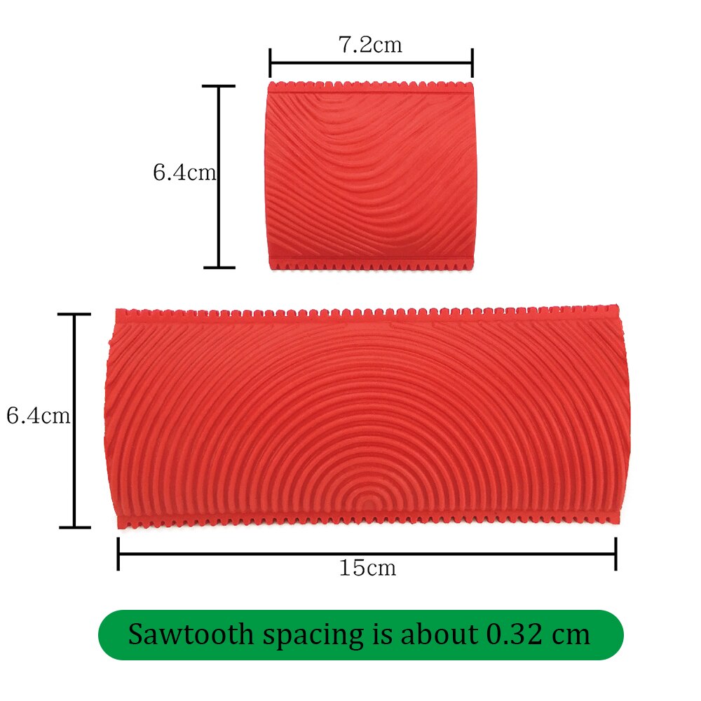 Wood Graining DIY Toaol Set Imitation Wood Grain Paint Roller Brush Wall Painting Tool Sets Wall Texture Art Painting Tool Set