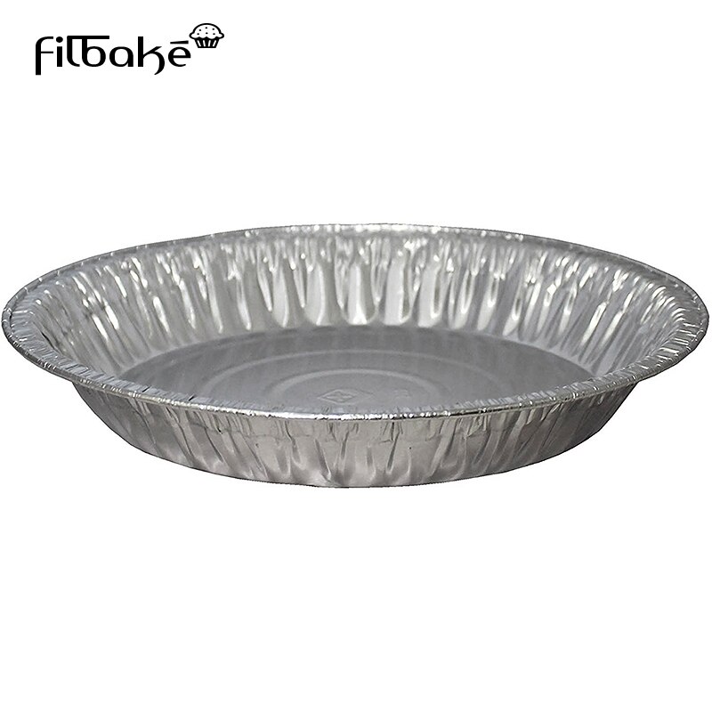 Filbake 12 st 7/8/9 "aluminiumfolie pajpannor engångsplåtar för pajer tårta quiche bakpanna matlagning köksredskap