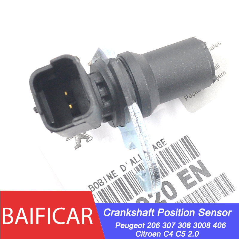 Baificar Brand Genuine Engine Crankshaft Position Sensor 1920EN For Peugeot 206 307 308 3008 406 Citroen C4 C5 2.0