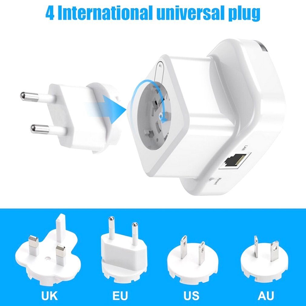 WiFi Range Repeater Amplifier Wireless Signal Simple Amplifier Operation Multi-function Wifi Signal Amplifier