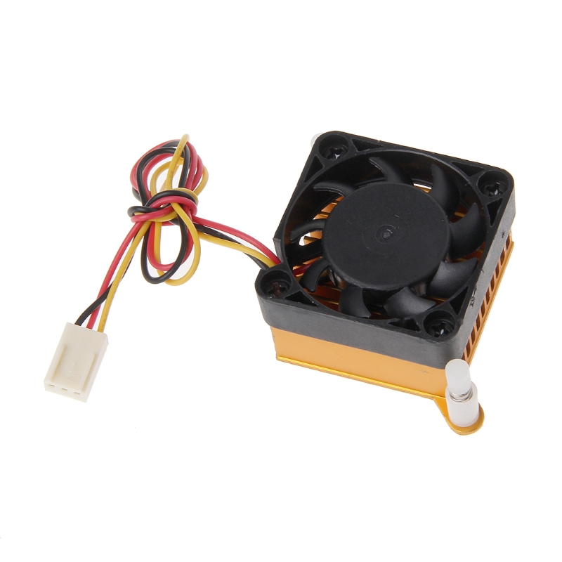 PC Northbridge Chipset Aluminium Cooler Heatsink 40mm Fan For 3D Printer Cooling