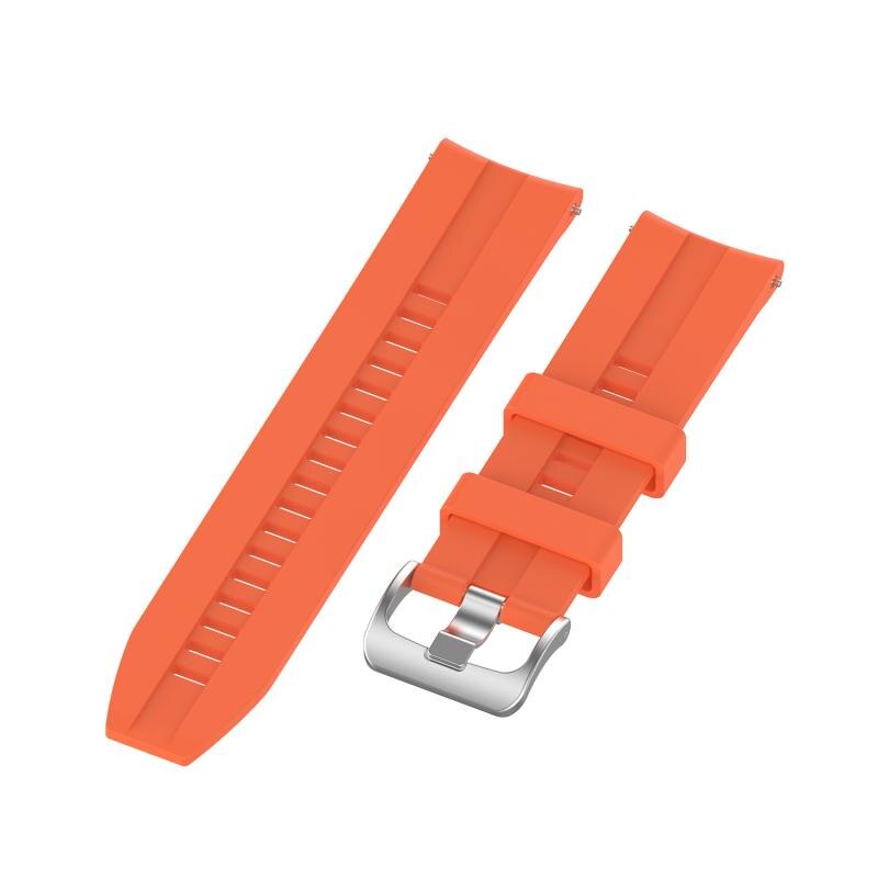 Uhr Smartwatch Armband Ersatz Zubehör Für Huawei Uhr GT 46mm Offizielle Silikon Strap Universal Display Breite 22MM