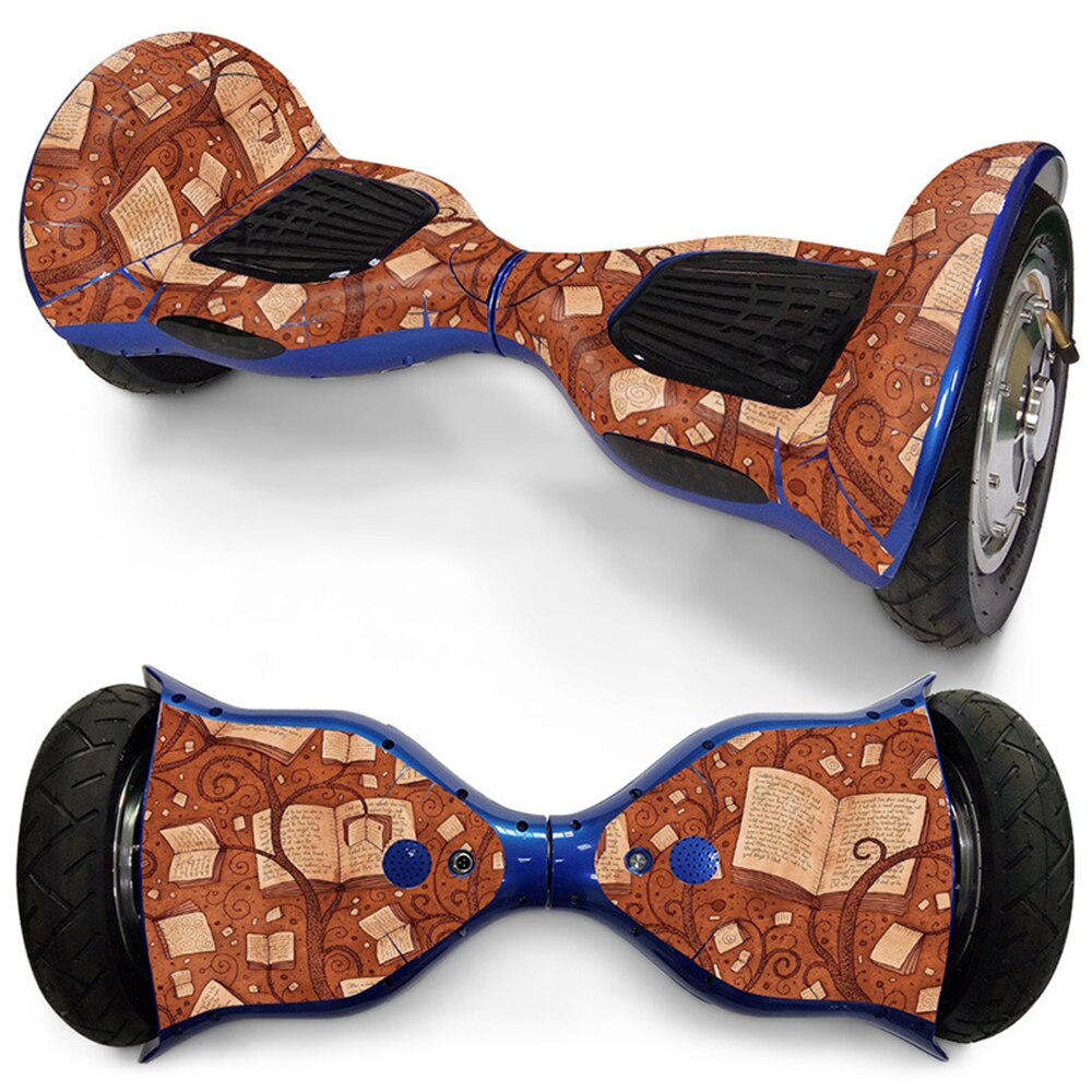 10 Inch Zelfbalancerende Elektrische Scooter Cover Sticker Protector Mini Kleurrijke Decoratieve Papier Klassieke Hoverboard Decoratie: 0117