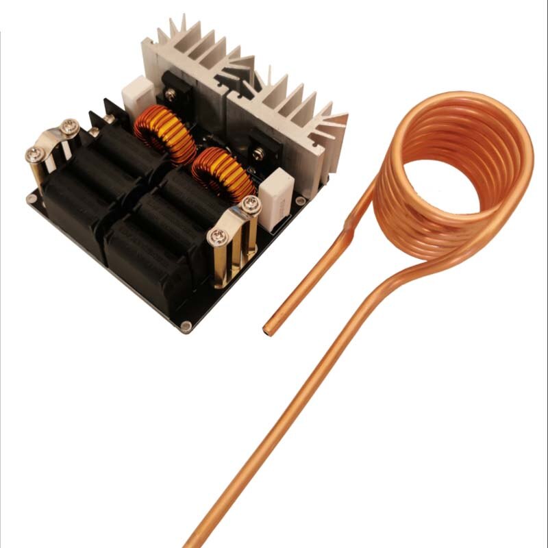 ZVS high frequency induction heating 1000W high frequency machine high frequency quenching medium frequency furnace without tap: Package 1