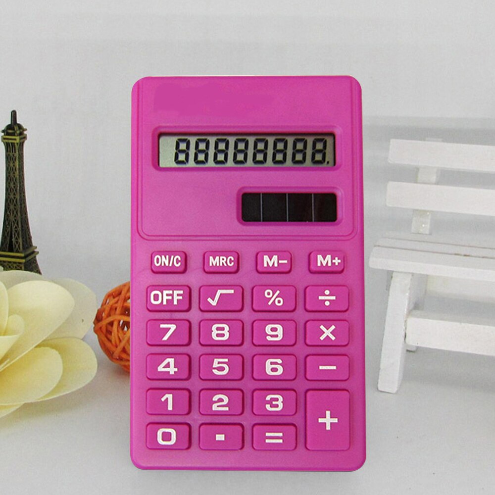 Mini Calculator 8 Digits Display Handheld Portable... – Grandado