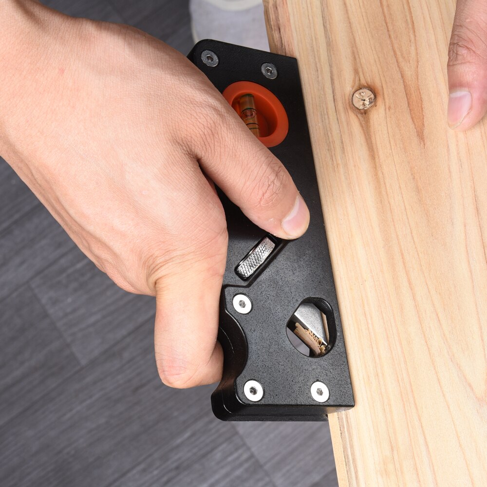 Aluminum Alloy Smoothing Bench Plane Hand Tool Chamfering Bevel Plane for Woodworking