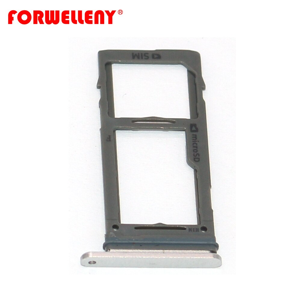 For SAMSUNG Galaxy note9 note 9 SM-N960 Micro Sim Card Holder Slot Tray Replacement Adapters Black, grey, gold, blue, purple: silver