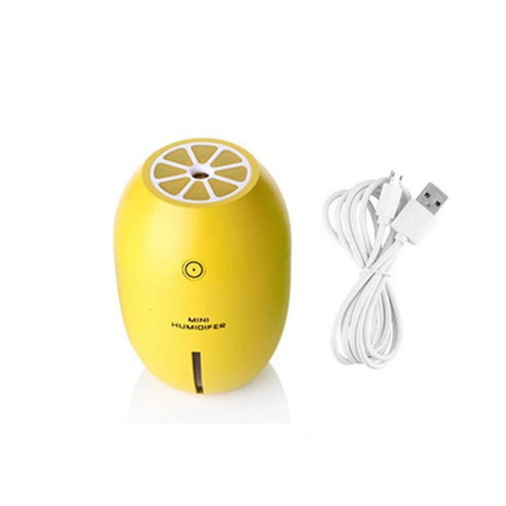 Lemon Style USB Ultrasonic Humidifier With Colorful Led Light Essential Oil Aroma Diffuser Auto Off Touch Switch: Default Title