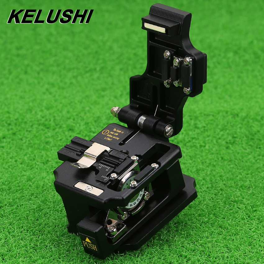 KELUSHI Neue SKL-8A Hohe Präzision schneiden werkzeug Optische Schneiden Messer Fiber Spalter Kabel FTTH (Schwarz und blau)