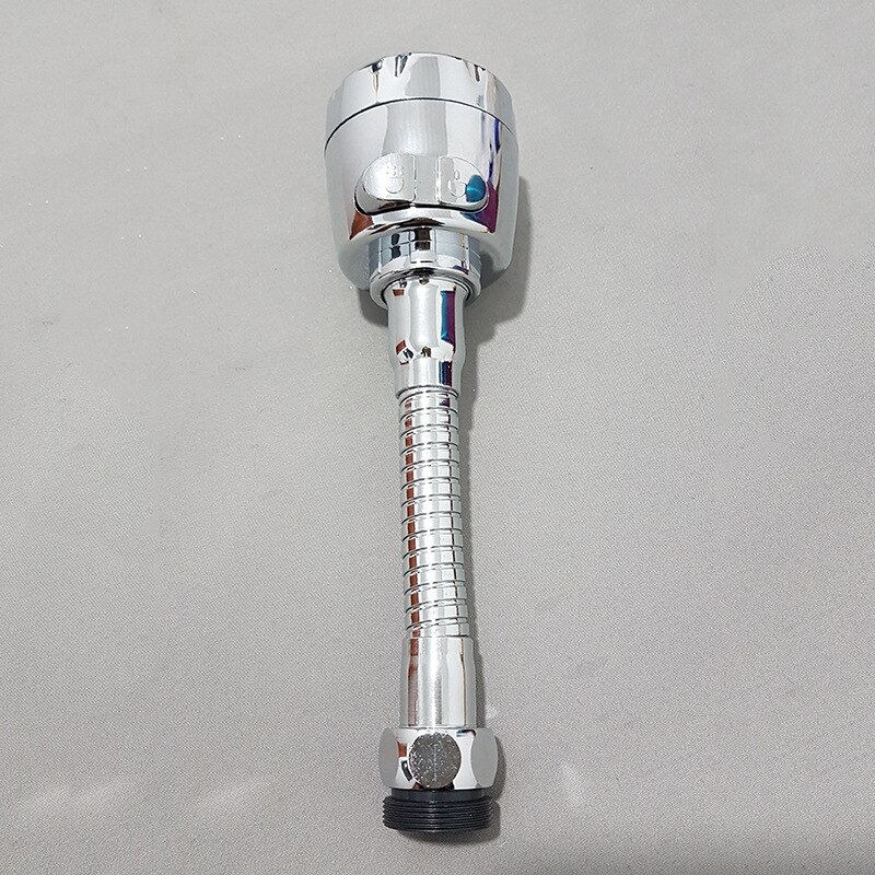Universal Rotating Rotation Kitchen Washbasin Faucet Hose Rotating Supercharge Anti-spill Stainless Steel Flexible Hose