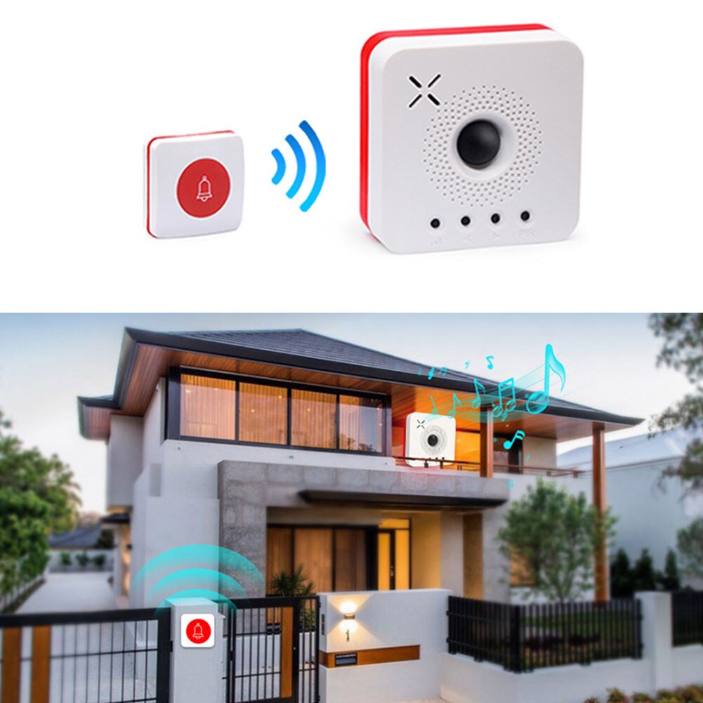 Safety Alarm Patient For Elderly Smart Practical Emergency Nurse Wireless Doorbell Calling Home Office Caregiver Pager ABS