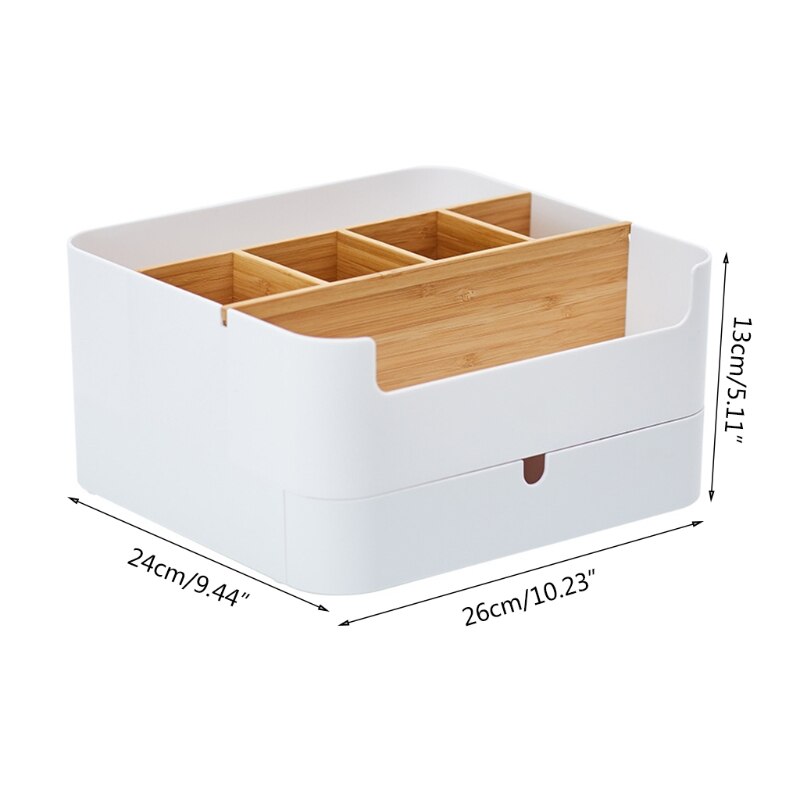 Desktop Drawer Storage Box Multi-partition Desktop Sundries Organizer Box Arrangement Desktop Collection Holder Case