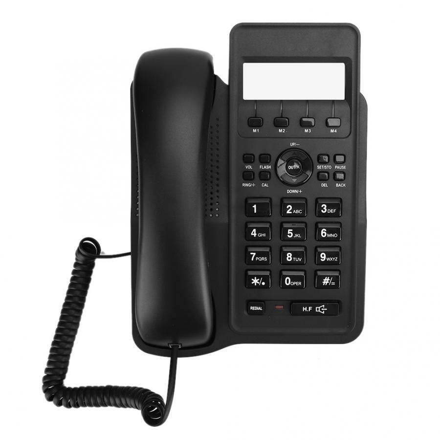 Home Telephone kx-7712CID English Foreign Trade Landline Telephone (UK Telephone Line with Random Color)