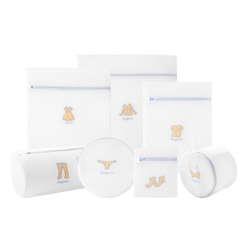 Mesh Laundry Bag Wash Bags Polyester Laundry Basket Laundry Bags for Washing Machines Mesh Bra Underwear Laundry Bag Supplies