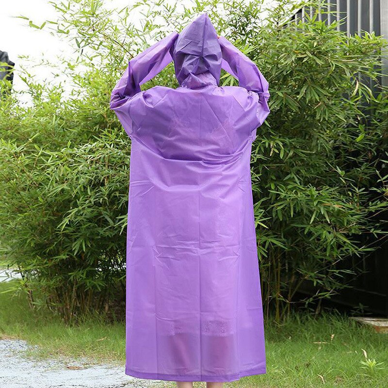 Poncho Long imperméable à capuche pour femme, imperméable, imperméable, pour adulte